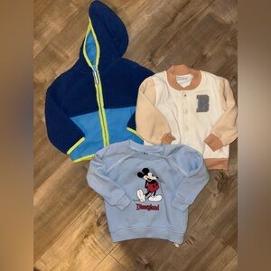 BUNDLE-Kids Sweater/Jacket size 18-24 months